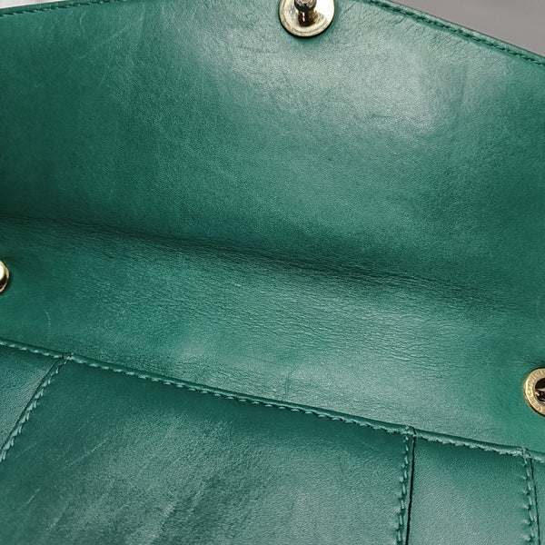 SERPENTI FOREVER Medium Calfskin Green