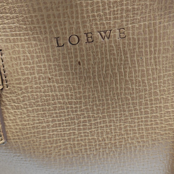 Calfskin Top Handle Bag Brown