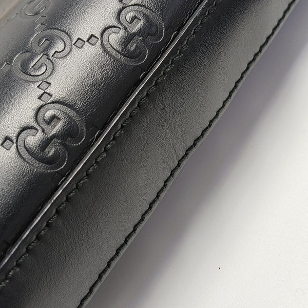 Signature Monogram Calfskin Black