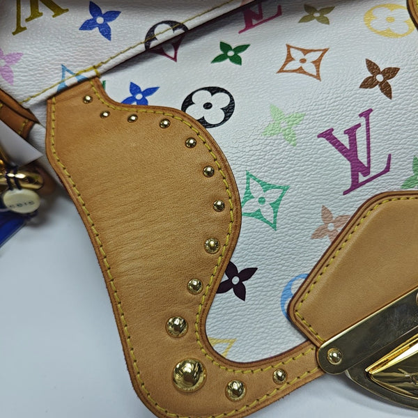 LV × TM MARILYN Monogram Coated Canvas White