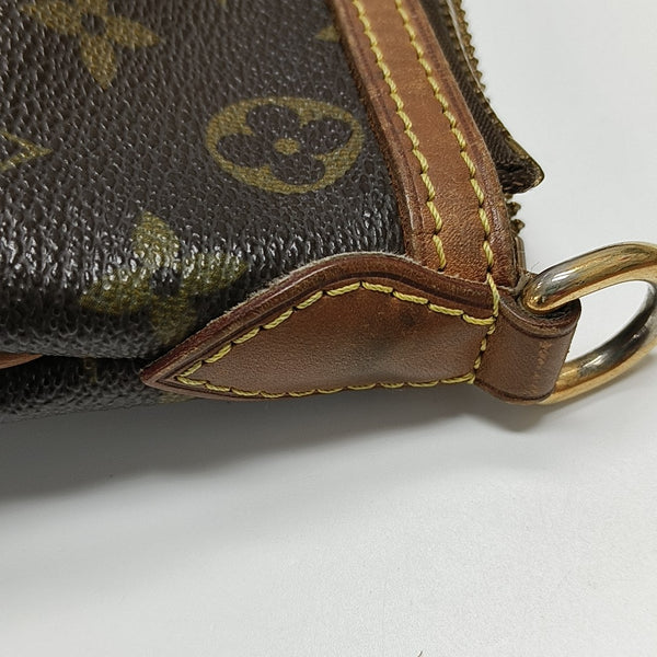 PALERMO PM Monogram Coated Canvas Brown