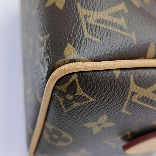 SPEEDY 20 Monogram Coated Canvas Brown