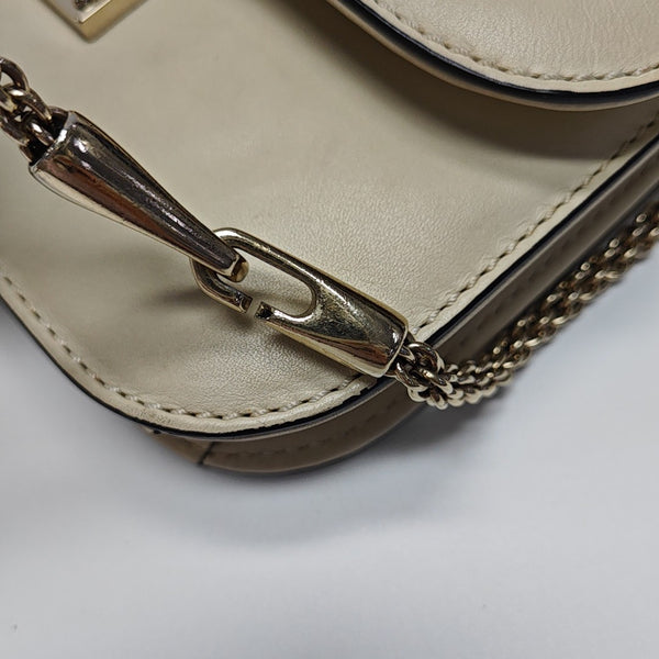 Glam Mini Calfskin Beige
