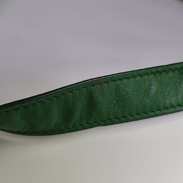 Lambskin Shoulder Bag Green