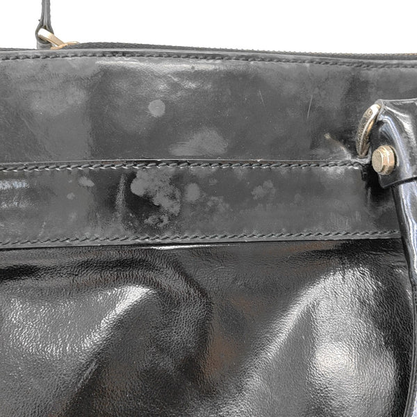Abbey Patent Leather Black