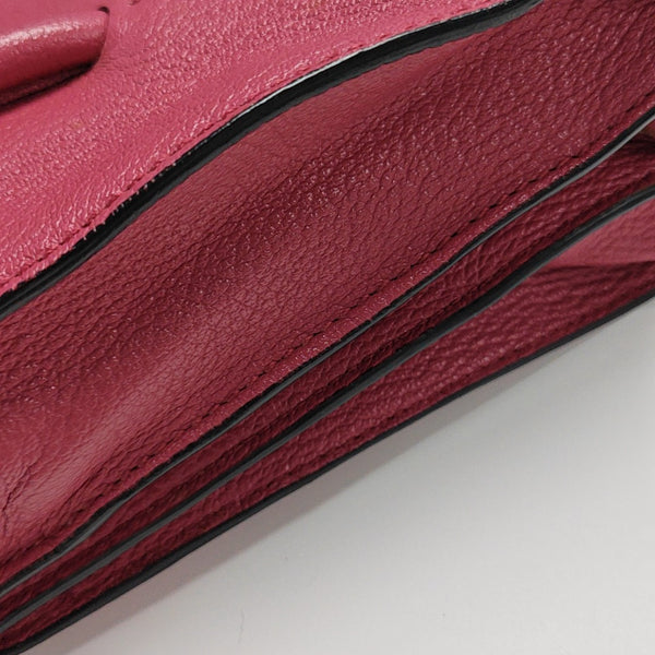 Calfskin Shoulder Bag Pink
