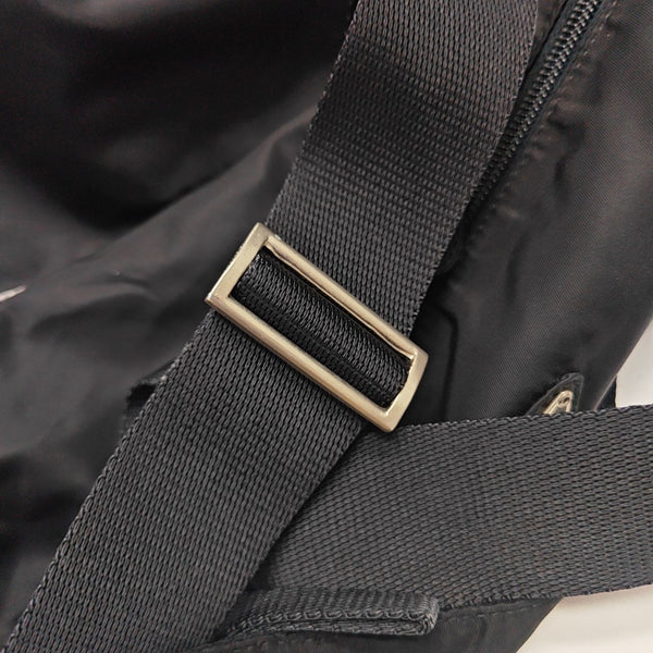 Vela Messenger Bag Nylon Black