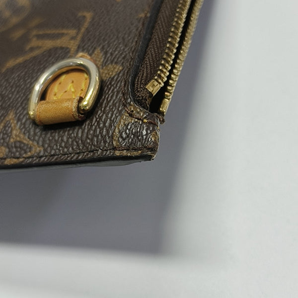 NEVERFULL GM Monogram Coated Canvas Brown