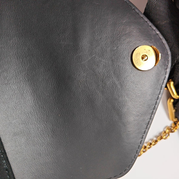 NEW WAVE Quilted Calfskin Black