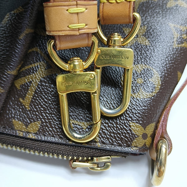 TURENNE GM Monogram Coated Canvas Brown