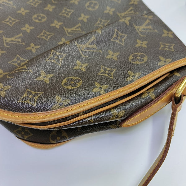 MENILMONTANT MM Monogram Coated Canvas Brown