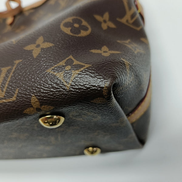 CARRYALL PM Monogram Coated Canvas Brown