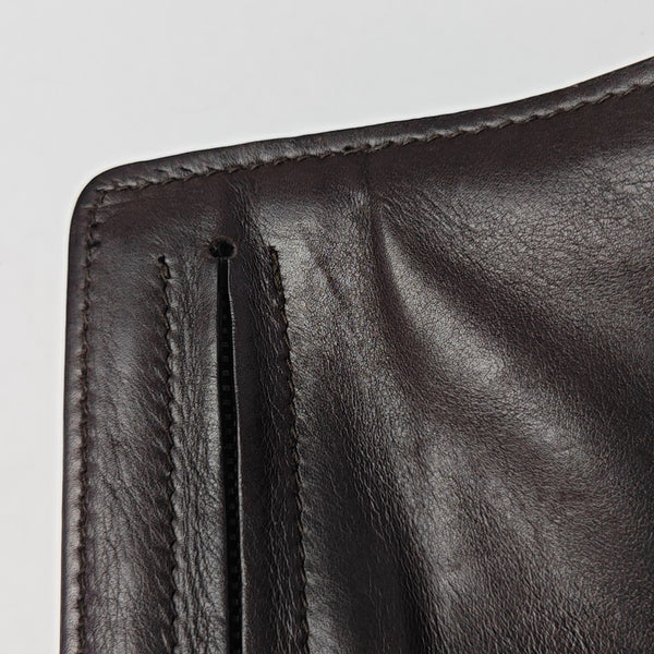 Calfskin Clutch Red