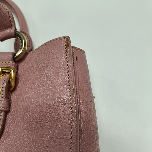Calfskin Tote Bag Pink
