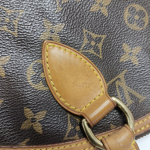LOCKIT PM Monogram Coated Canvas Brown