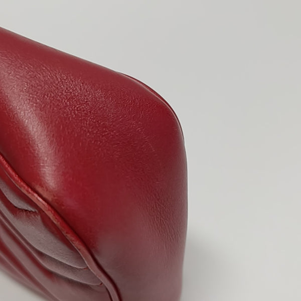 GG Marmont Mini Quilted Calfskin Red