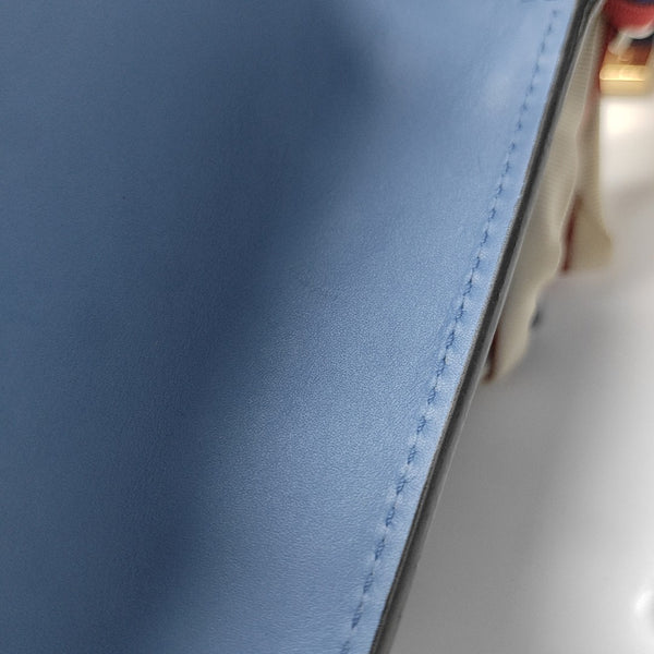 Sylvie Small Calfskin Blue