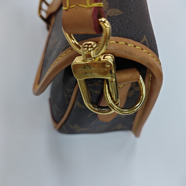 DIANE Monogram Coated Canvas Brown