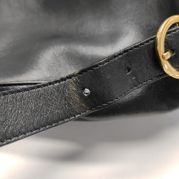 Calfskin Backpack Black