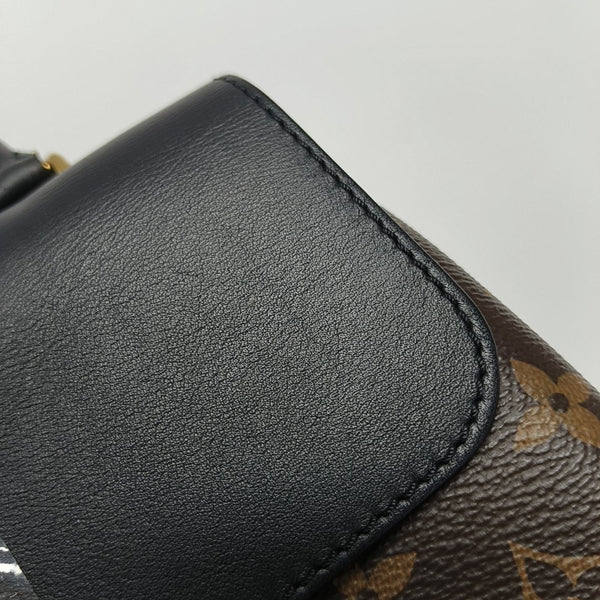 LOCKY BB Monogram Coated Canvas Brown