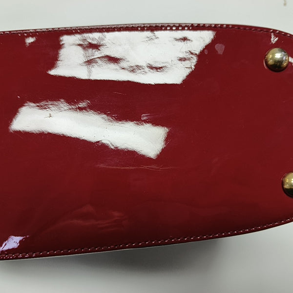 Bright Bit Patent Leather Red