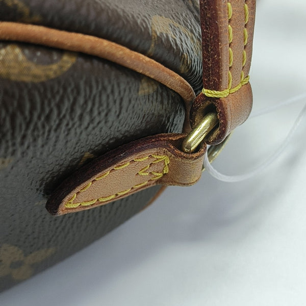 SPEEDY Nano Monogram Coated Canvas Brown