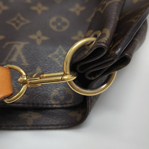 MÉTIS Monogram Coated Canvas Brown