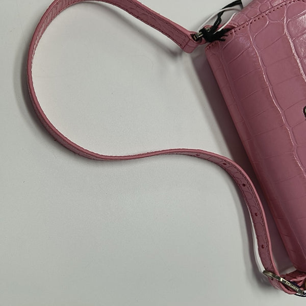 Calfskin Shoulder Bag Pink