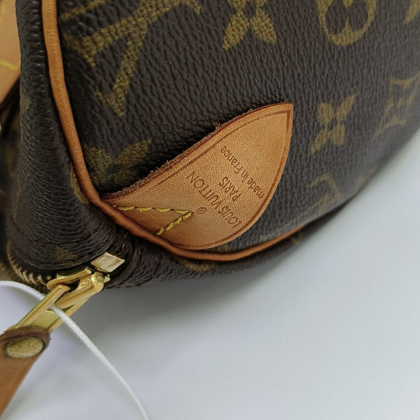 SPEEDY 30 Monogram Coated Canvas Brown