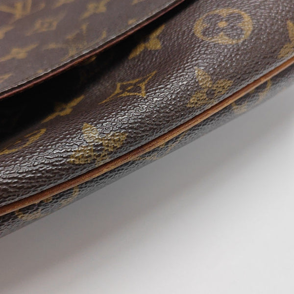 MUSETTE TANGO Monogram Coated Canvas Brown