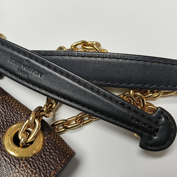 VAVIN PM Damier Ebene Coated Canvas Brown