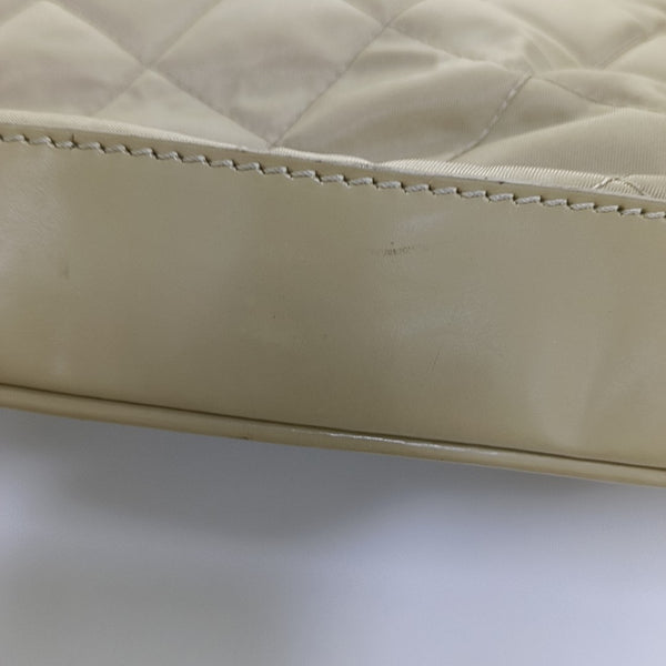 Quilted Nylon Beige