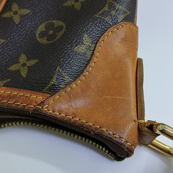 VINTAGE THAMES GM Monogram Coated Canvas Brown