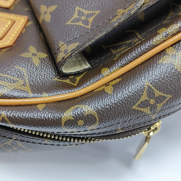 MANHATTAN GM Monogram Coated Canvas Brown