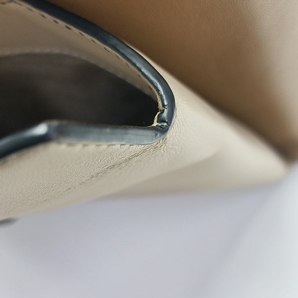 Piazza Small Calfskin Beige