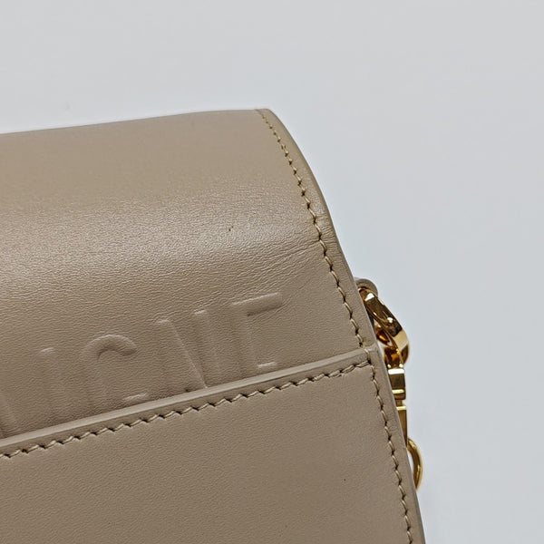 Bobby Small Calfskin Beige
