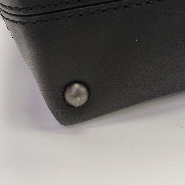 Piazza Small Calfskin Black