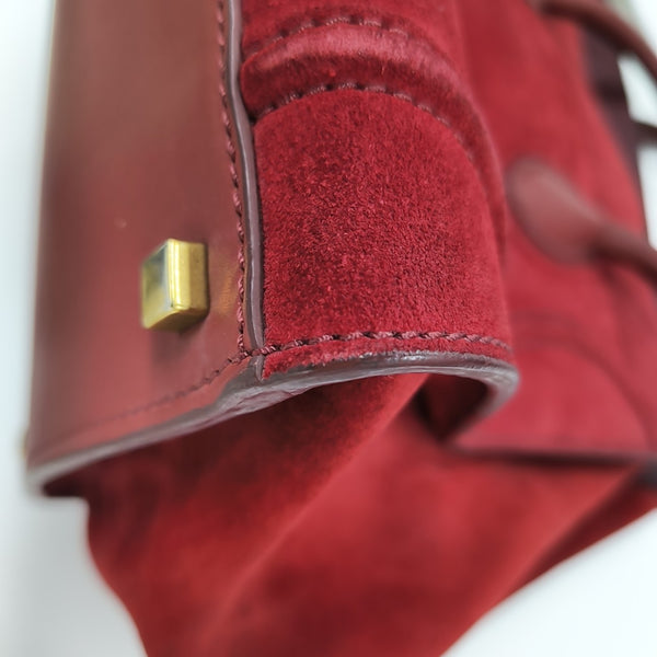 PHANTOM Medium Suede Red