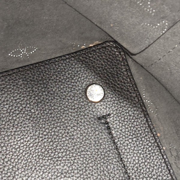HINA Monogram Calfskin Black