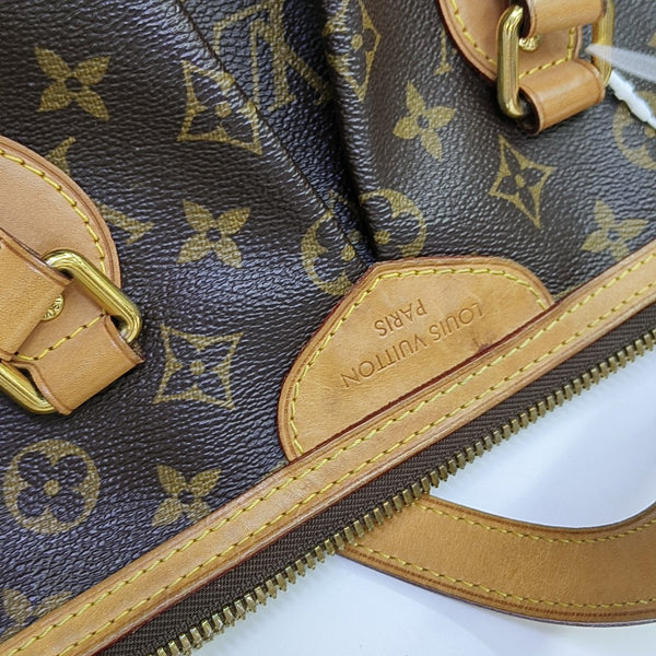 PALERMO PM Monogram Coated Canvas Brown