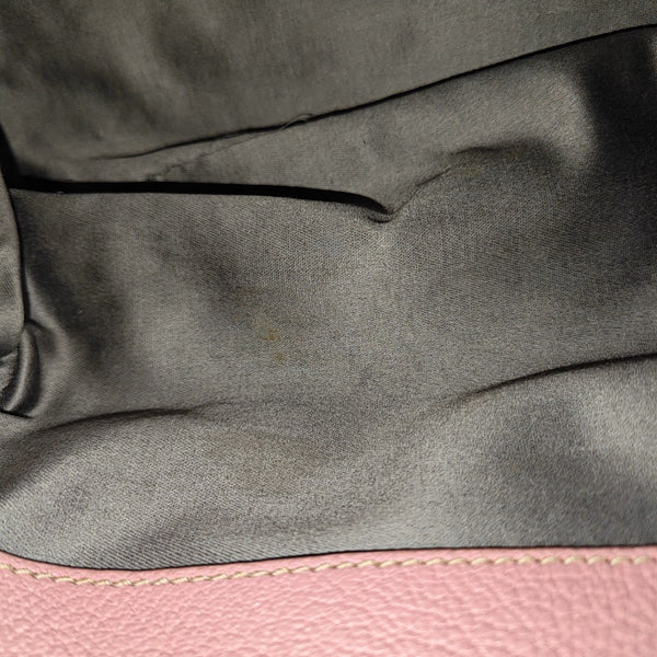 Calfskin Shoulder Bag Pink