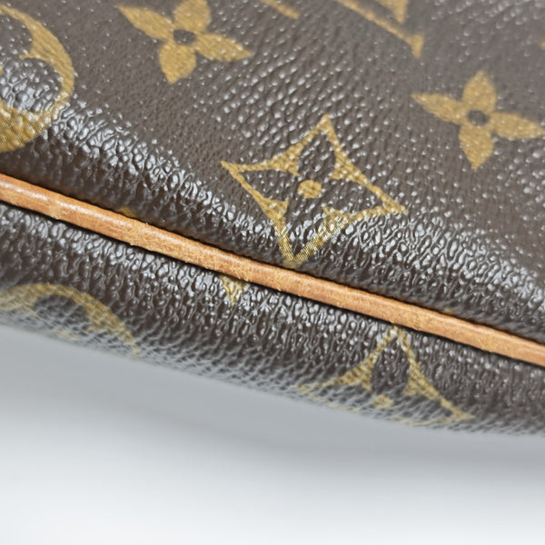ODEON Monogram Coated Canvas Brown