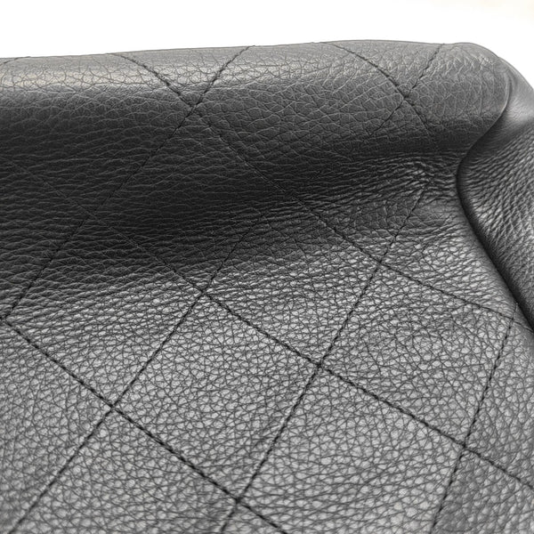 BOWLING Quilted Calfskin Black