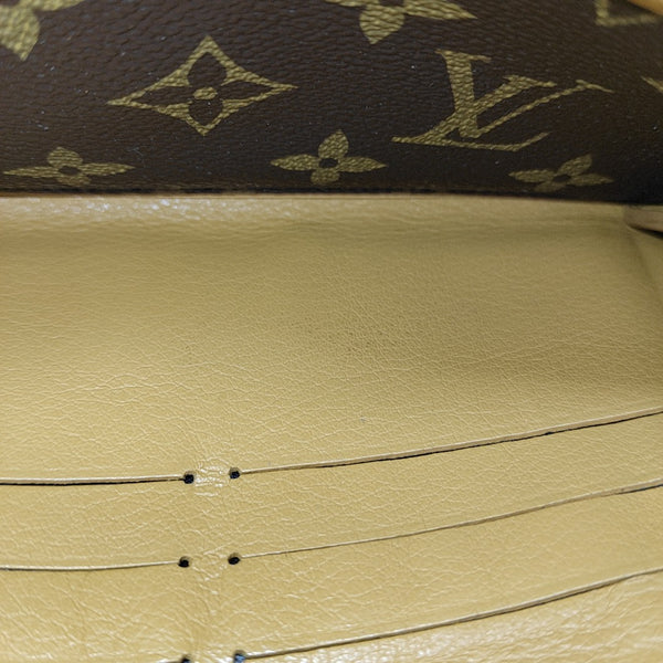 ELYSEE Monogram Coated Canvas Brown