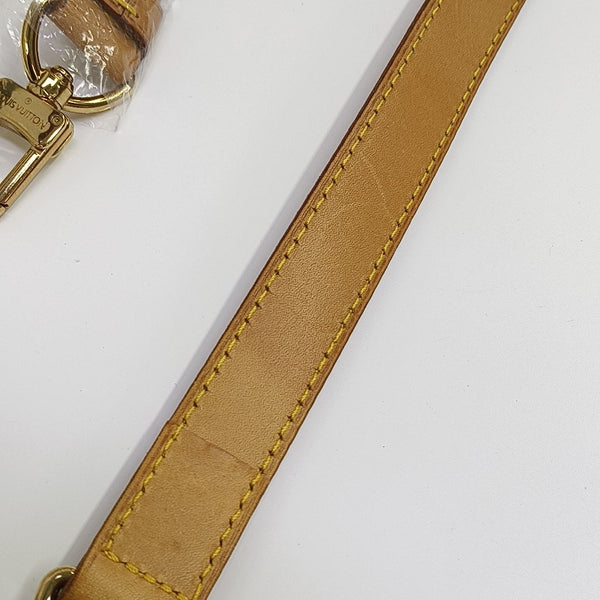 KEEPALL 60 Monogram Coated Canvas Brown