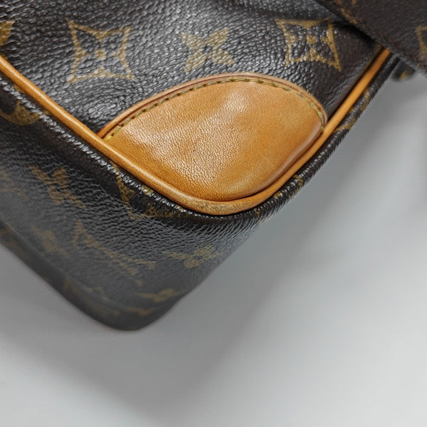 NIL Monogram Coated Canvas Brown