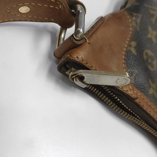 VINTAGE THAMES GM Monogram Coated Canvas Brown