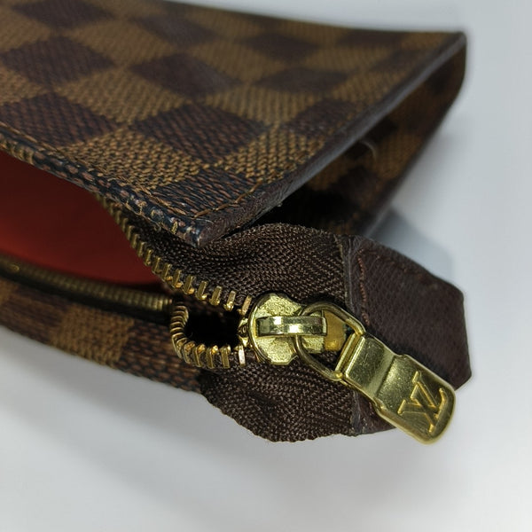 BUCKET PM Damier Ebene Coated Canvas Brown