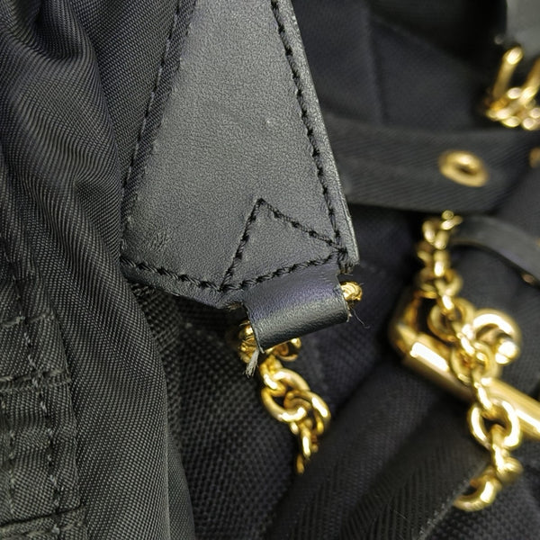 The Rucksack Medium Nylon Black