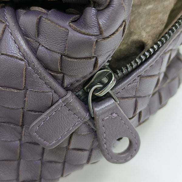 Lambskin Shoulder Bag Purple